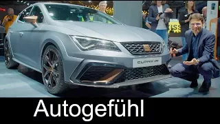 Seat Leon Cupra R 310 hp FWD REVIEW with digital cockpit & TGI CNG special - Autogefühl