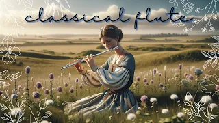 【Whisper of the medieval wind】 Gentle classical flute background music