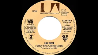 1975 HITS ARCHIVE: Low Rider - War (stereo 45--#1 R&B hit)