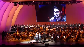 Andrea Bocelli Matteo Bocelli Perfect Symphony Hollywood Bowl Los Angeles CA USA October 24, 2021