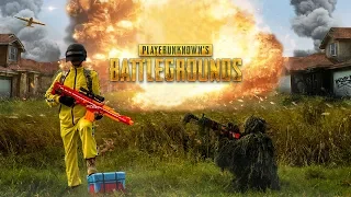 NERF WAR: PUBG IN REAL LIFE