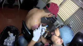 Tattoo Máscara Maori - Time Lapse Gopro