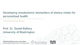 Developing metabolomic biomarkers of dietary intake for personalized health