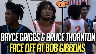 TWO TOP PG's of '22 Bryce Griggs & Bruce Thornton FACE OFF at Bob Gibbons