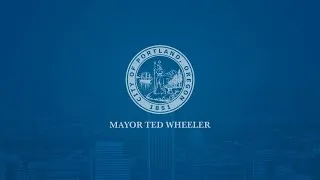 Mayor Wheeler and City Leaders Hold Press Conference Reflecting On 7th Night of Demonstrations