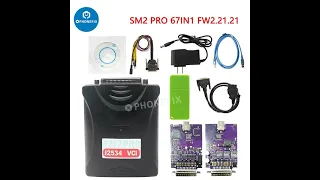 How To Use SM2 Pro J2534 VCI ECU Programmer With Pflasher 67 In 1