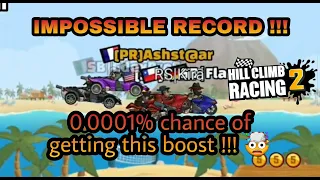 IMPOSSIBLE RECORD !!! Daily Race Sand in Swimsuit | Hill Climb Racing 2