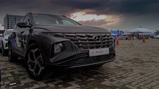 2022 Hyundai Tucson GLS+ (NX4) - POV Rainy City Drive