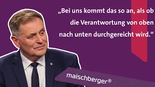 Welche Asylpolitik fordern die Kommunen? Richard Arnold (CDU) im Gespräch I maischberger