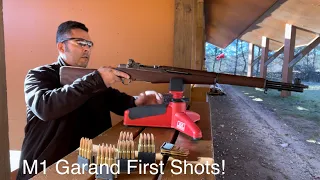 First Shots with my H&R M1 Garand! PPU 150 grain ball ammo and Federal soft point ammo