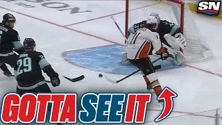 GOTTA SEE IT: Ducks' Trevor Zegras Scores BETWEEN-THE-LEGS Goal