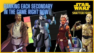 Star Wars Shatterpoint: Which Secondary Units are the Best Right Now V2.0