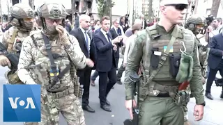 French, Italian, German Leaders Visit Ukraine