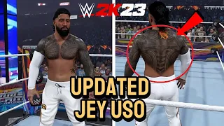 WWE 2K23: How to play with UPDATED Jey Uso (SummerSlam 2023 Version)