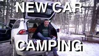 Camping In New Car