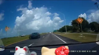 WATCH: Wrong-way driver caught on camera driving on State Road 82 in Lehigh Acres