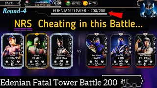 Edenian Fatal Tower Bosses battle 200 Fights + Rewards | Talent tree | MK Mobile