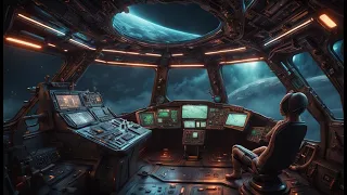 Operation Luna Sleep Cast Episode 1 | Spaceship White Noise | Black Screen (No Ads)
