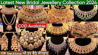 Latest Trending Designer Bridal Jewellery Collection 2024 | New Celebrity bridal Jewellery in Retail
