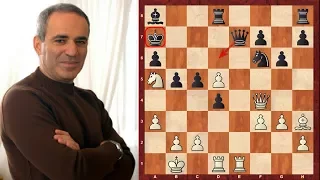 Amazing Game: Garry Kasparov's Immortal - Hoogovens 1999 - Pirc Defence (Chessworld.net) - Amazing