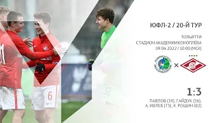 Обзор матча Академия "Коноплева" - "Спартак" (команды U-17) 1:3