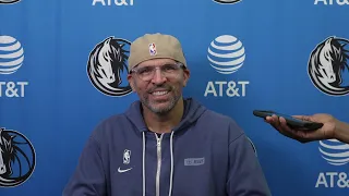 Dallas Mavericks' Jason Kidd Interview Before Game 1 vs. OKC Thunder