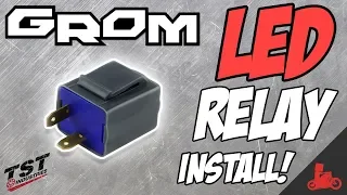 How To: Honda Grom LED Flasher Relay