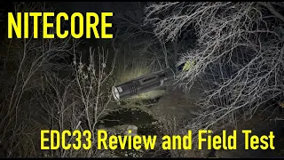 NITECORE EDC33 4000 Lumen Flashlight Review