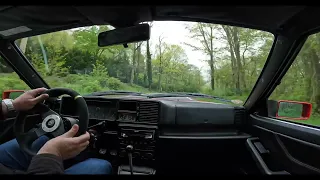1994 Lancia Delta Integrale test drive! Interior sound