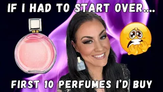 1st 10 Perfumes I'd buy if I had to start over | Perfume collection 2024 #perfumecollection