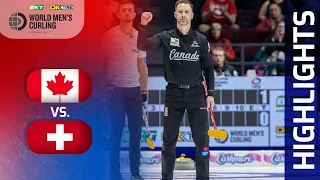 CANADA v SWITZERLAND - Semi-final - BKT Tires & OK Tire World Men's Curling Championship 2023