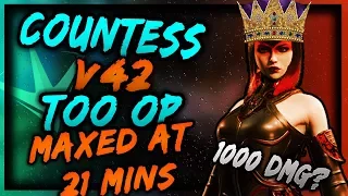 Paragon v42 COUNTESS MAXED AT 21 MINS|SHE IS TOO STRONG|CAN I KILL W/ ONE ABILITY?🔥🆘CURSED CARD
