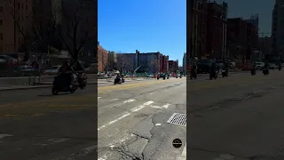 ILLEGAL DIRT BIKES ON GRAND CONCOURSE | NYC REVELS | NY | BRONX | #shorts