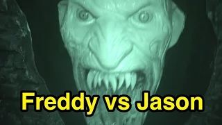 Freddy vs Jason with Night Vision -  Halloween Horror Nights 2016 Universal Studios
