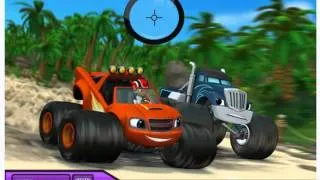 Игра Вспыш и чудо-машинки: Поиск чисел онлайн. Blaze and the Monster Machines Cartoon For Children