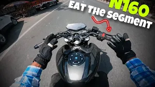 2024 Bajaj N160 Ride Review: Pros and Cons of this New N160😱