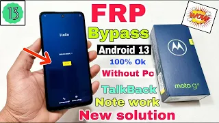 Moto Frp Bypass, Android 13 Frp Bypass without any apps #frp #repairing #viral