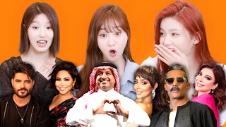 Korean idol group listens to Arab songs for the first time! @CSR