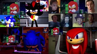 Tail’s Halloween Knuckles’ Night & Eggman’s Chaos Emerald Reaction Mashup