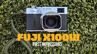 Fujifilm X100VI...this camera is INCREDIBLE | our first impressions.