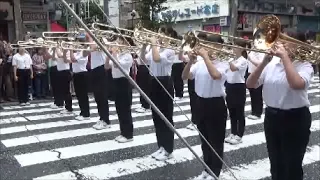 三浦学苑高等学校 『横須賀パレード』 2015/10/11 【神奈川県】横須賀中央大通り