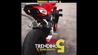 Top 10 Trending Naked Bikes In india 🔥🏍️ || Mr Unknown Facts || #shorts