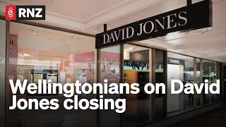 Wellingtonians react to David Jones closure