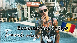 BUCHAREST ROMANIA //TRAVEL VLOG // DAY 2 // OLD TOWN