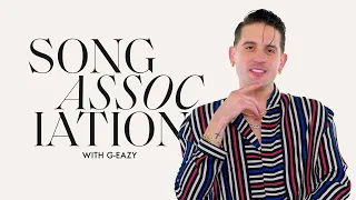 G-Eazy Raps Snoop Dogg, 50 Cent & "Breakdown" in a Game of Song Association | ELLE