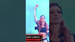 Becky Lynch entrance -RAW