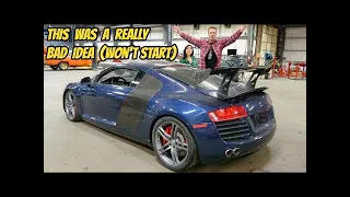 Подарил ЖЕНЕ на Рождество ХУДШИЙ Audi R8 (НЕ заводится) Многое СЛОМАНО!