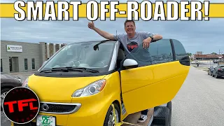 I Just Bought An Electric Smart Car, And I'm Turning It Into An OFF-ROADER! (Yes, Really)