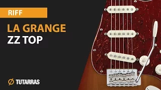 LA GRANGE - ZZ TOP electric guitar, how to play the MAIN RIFF