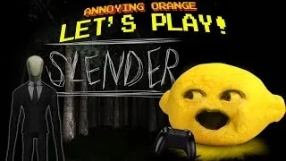 Annoying Orange Let's Play! - SLENDER with Grandpa Lemon